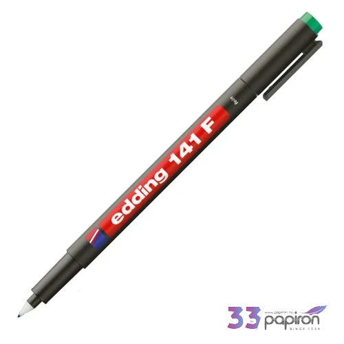 Edding 141F zöld OHP permanent alkoholos marker 0,6mm filc, marker