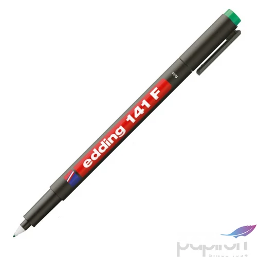 Edding 141F zöld OHP permanent alkoholos marker 0,6mm filc, marker