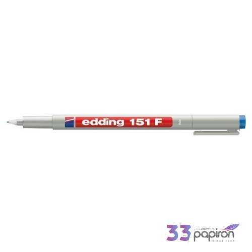 Edding 151F kék OHP nem permanent marker filc, marker
