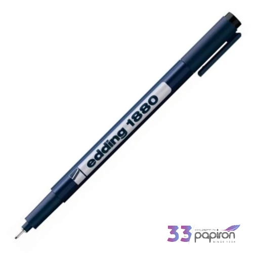 Edding 1880 0,5 Drawliner fekete tusfilc Műszakirajz iron