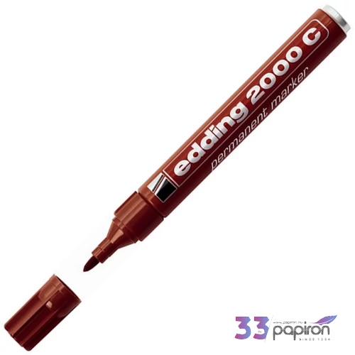 Edding 2000 barna permanent alkoholos marker 1,5-3mm filc, marker
