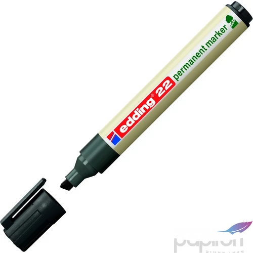 Edding 22 marker Ecoline permanent Fekete