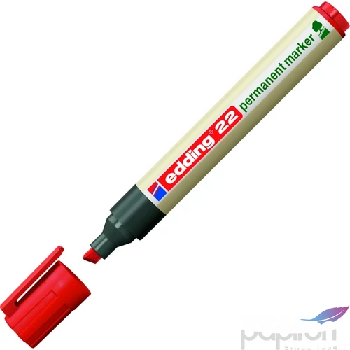 Edding 22 marker Ecoline permanent Piros