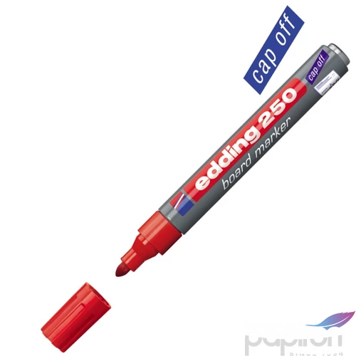 Edding 250 boardmarker piros táblamarker 1,5-3mm flipchart marker táblafilc, táblamarker