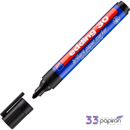 Edding 30 marker permanent Pigment Fekete