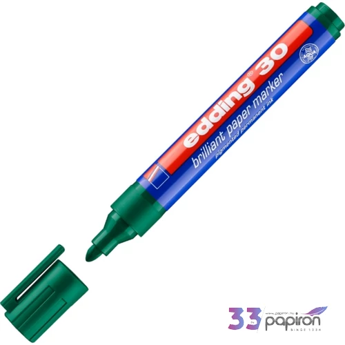 Edding 30 marker permanent Pigment Zöld