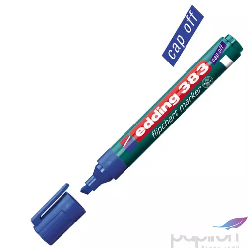 Edding 383 Flipchart marker kék kerek hegyű 1,5-5mm Flipchart marker Edding 380