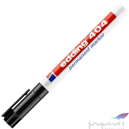 Edding 404 alkoholos marker kerek hegyű alkoholos feket 0,75mm Marker permanent Edding 404