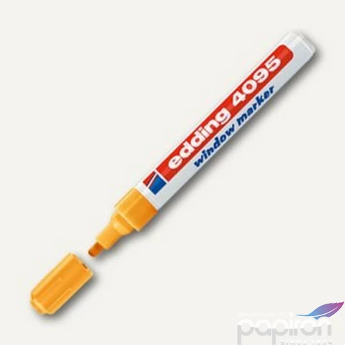 Edding 4095 krétamarker neon narancs 4-15mm vágotthegyű Üvegreíró marker Edding 4095 