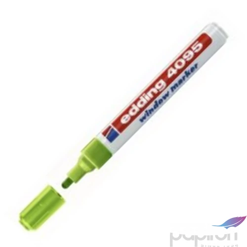 Edding 4095 krétamarker világoszöld 4-15mm kerek hegyű Üvegreíró marker Edding 4095 