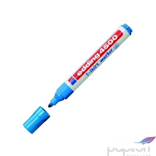 Edding 4500 v.kék T-shirt Textil-marker 2-3mm kerek hegyű Textilmarker Edding 4500
