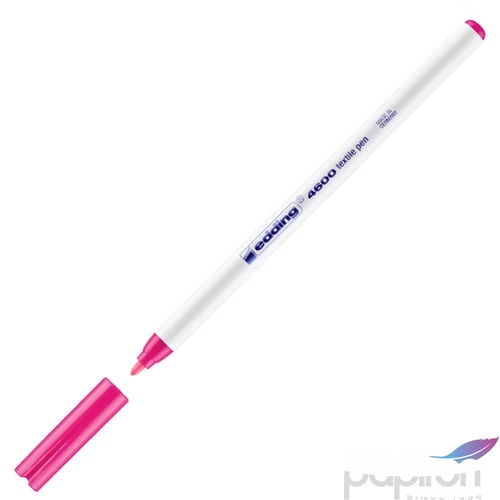 Edding 4600 neon rózsaszín Textil-marker 1mm