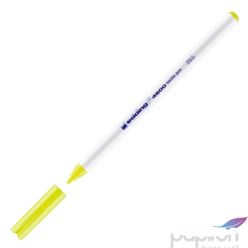 Edding 4600 neon sárga T-shirt Textil-marker, kerekített csúccsal