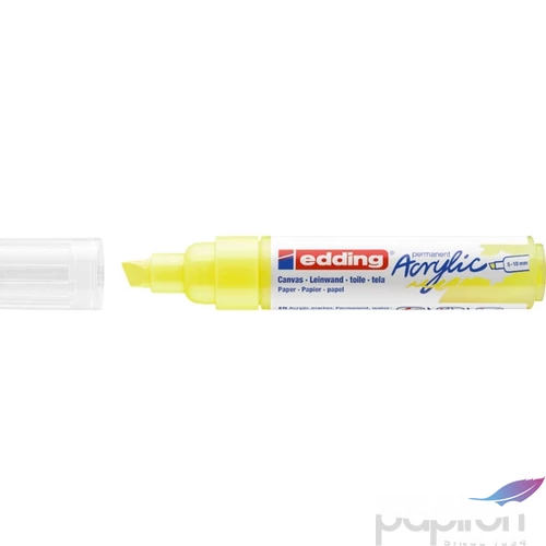 Edding 5000 Akril marker B (5-10 Mm) Neon Yellow 