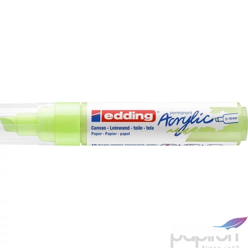 Edding 5000 Akril marker B (5-10 Mm) Pastel Green 