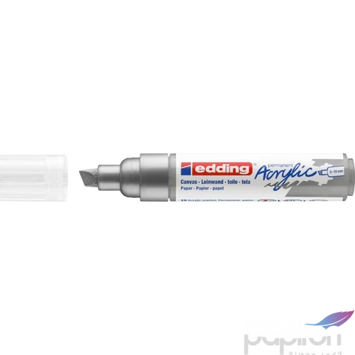 Edding 5000 Akril marker B (5-10 Mm) Rich Silver 