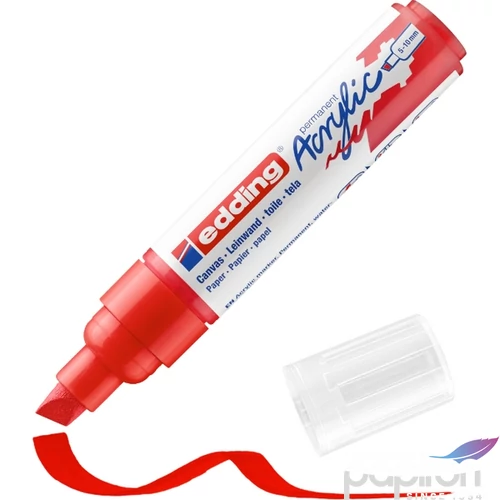 Edding 5000 Akril marker B (5-10 Mm) Traffic Red 