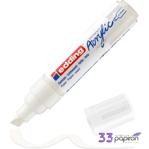 Edding 5000 Akril marker B (5-10 Mm) Traffic White