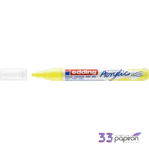 Edding 5100 Akril marker M (2-3 Mm) Neon Yellow