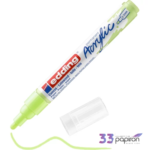 Edding 5100 Akril marker M (2-3 Mm) Pastel Green