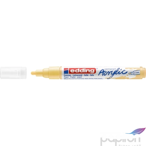 Edding 5100 Akril marker M (2-3 Mm) Pastel Yellow 