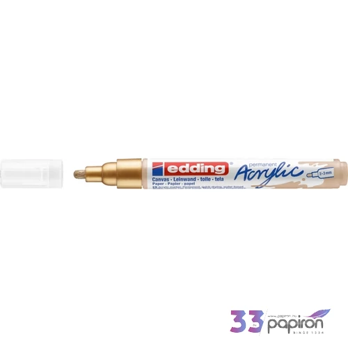 Edding 5100 Akril marker M (2-3 Mm) Rich Gold