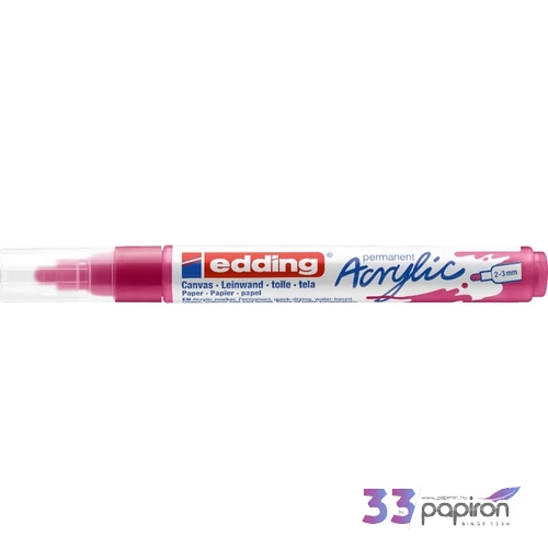 Edding 5100 Akril marker M (2-3 Mm) Telemagenta