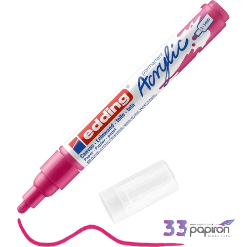 Edding 5100 Akril marker M (2-3 Mm) Telemagenta