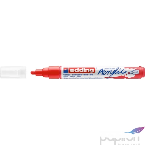 Edding 5100 Akril marker M (2-3 Mm) Traffic Red 