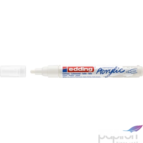 Edding 5100 Akril marker M (2-3 Mm) Traffic White 