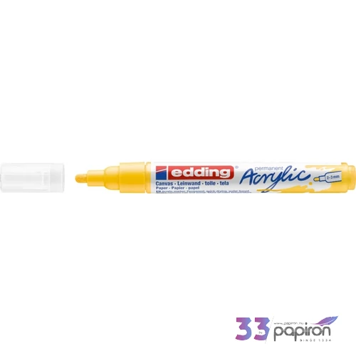 Edding 5100 Akril marker M (2-3 Mm) Traffic Yellow