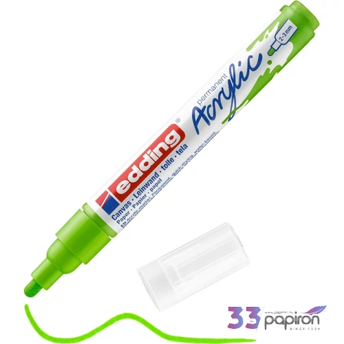 Edding 5100 Akril marker M (2-3 Mm) Yellow Green