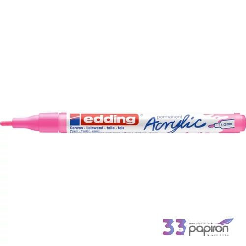 Edding 5300 Akril marker F (1-2 Mm) Neon Pink