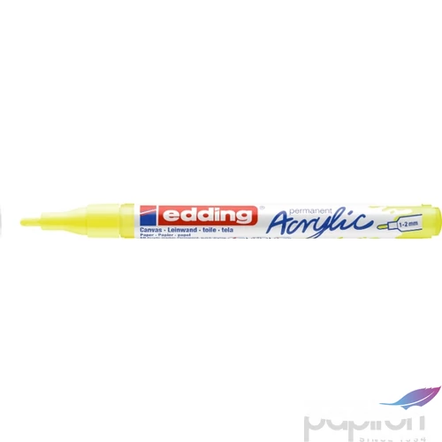 Edding 5300 Akril marker F (1-2 Mm) Neon Yellow 
