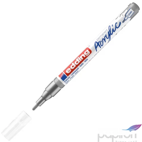 Edding 5300 Akril marker F (1-2 Mm) Rich Silver 