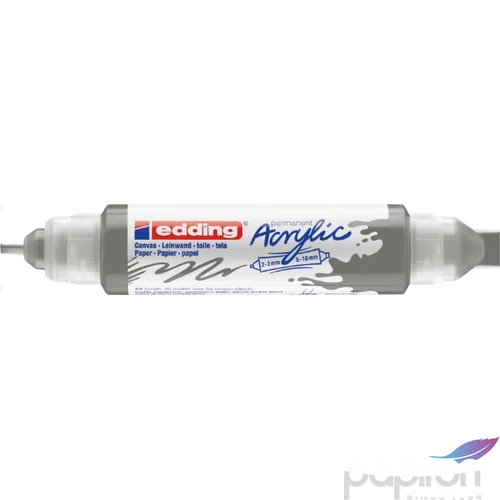 Edding 5400 Akril marker (2-3 Mm/5-10 Mm) Antracite 3D DOUBLE LINER
