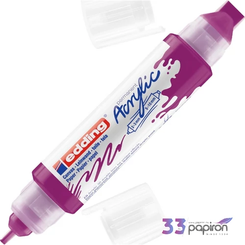 Edding 5400 Akril marker (2-3 Mm/5-10 Mm) Berry 3D DOUBLE LINER
