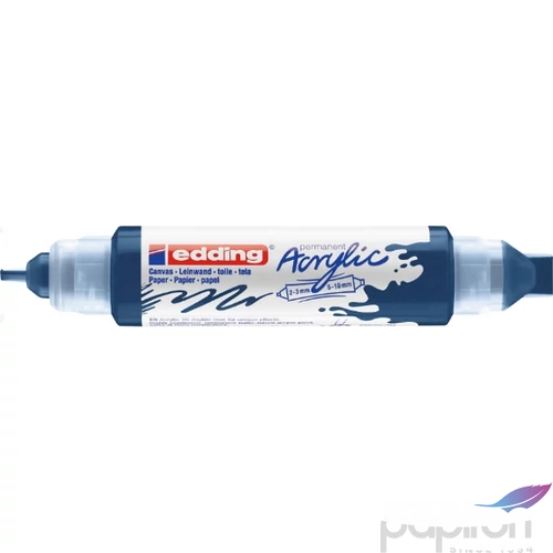 Edding 5400 Akril marker (2-3 Mm/5-10 Mm) Elegant Midnight 3D DOUBLE LINER