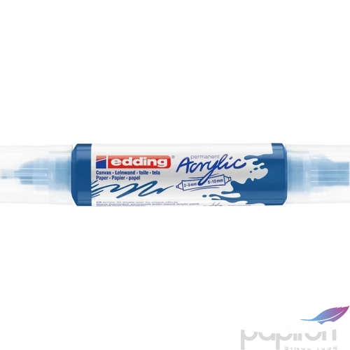 Edding 5400 Akril marker (2-3 Mm/5-10 Mm) Gentian Blue 3D DOUBLE LINER