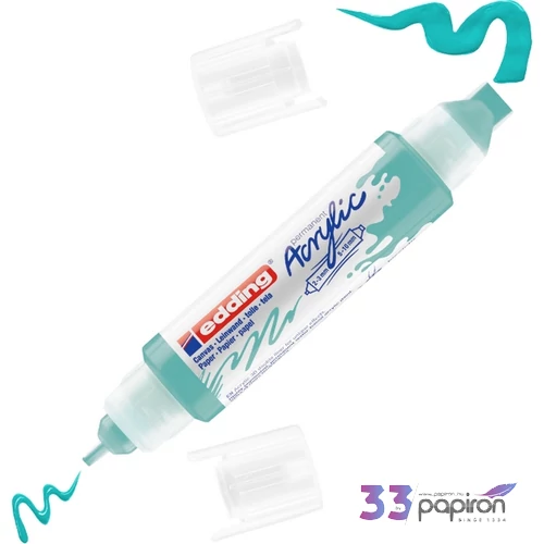 Edding 5400 Akril marker (2-3 Mm/5-10 Mm) Turquoise 3D DOUBLE LINER