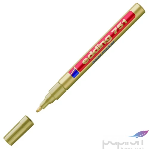 Edding 751 kerek hegyű arany lakkmarker 1-2mm jelölésre filc, marker