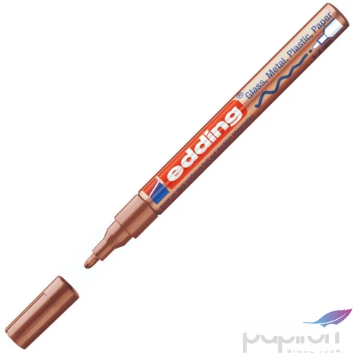Edding 751 kerek hegyű v.réz lakkmarker 1-2mm jelölésre filc, marker