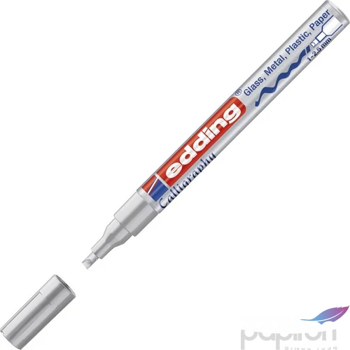 Edding 753 marker Lakkmarker Kalligrafikus Ezüst