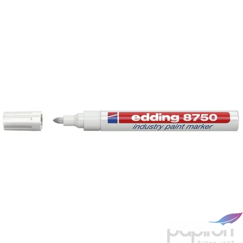 Edding 8750 lakkmarker kerek hegyű ipari lakkmarker fehér