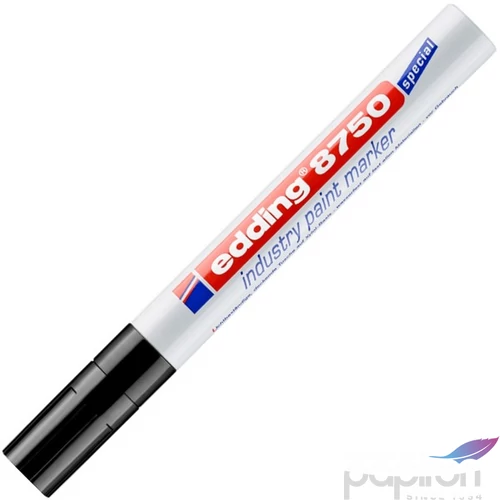 Edding 8750 lakkmarker kerek hegyű ipari lakkmarker fekete