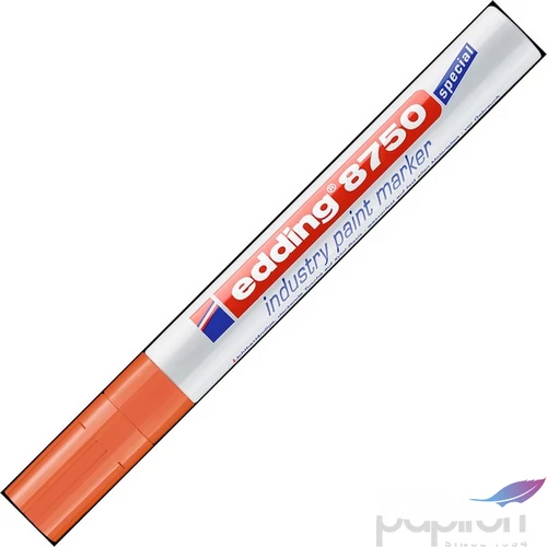 Edding 8750 lakkmarker kerek hegyű ipari lakkmarker narancs