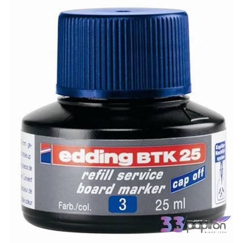 Edding BTK25 táblamarker tinta kék utántöltő táblafilc, táblamarker