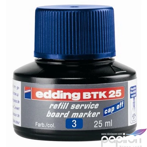 Edding BTK25 táblamarker tinta kék utántöltő táblafilc, táblamarker