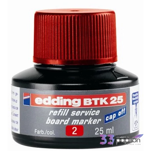 Edding BTK25 táblamarker tinta piros utántöltő táblafilc, táblamarker