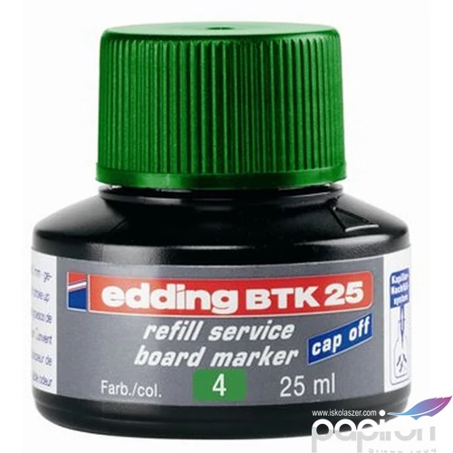 Edding BTK25 táblamarker tinta zöld utántöltő táblafilc, táblamarker